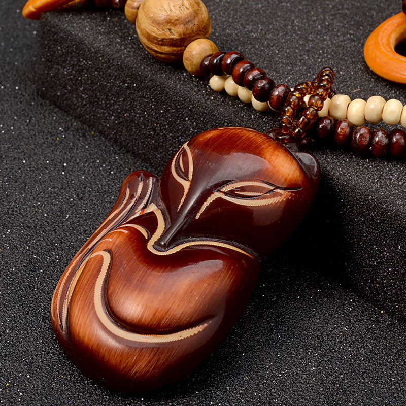 Vintage Long Necklace for Sweaters and Dresses