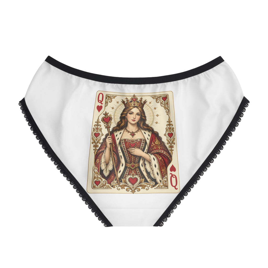 Queen of Hearts Playing Card Women's Briefs