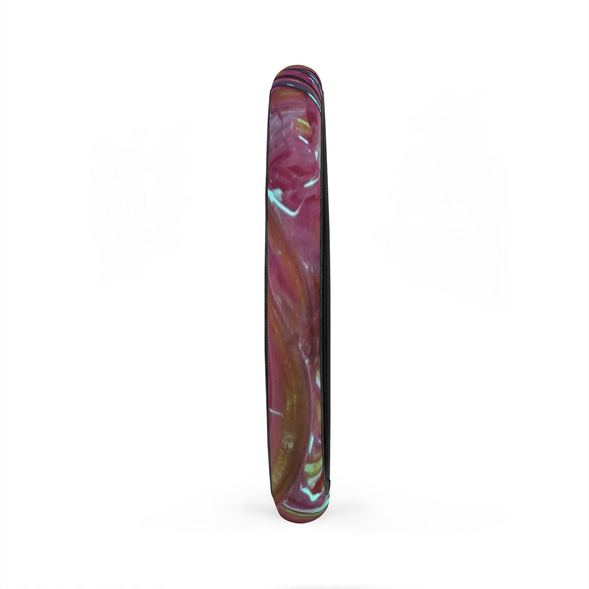 Iridescent Marble Car Steering Wheel Cover — Colorful Abstract Grip