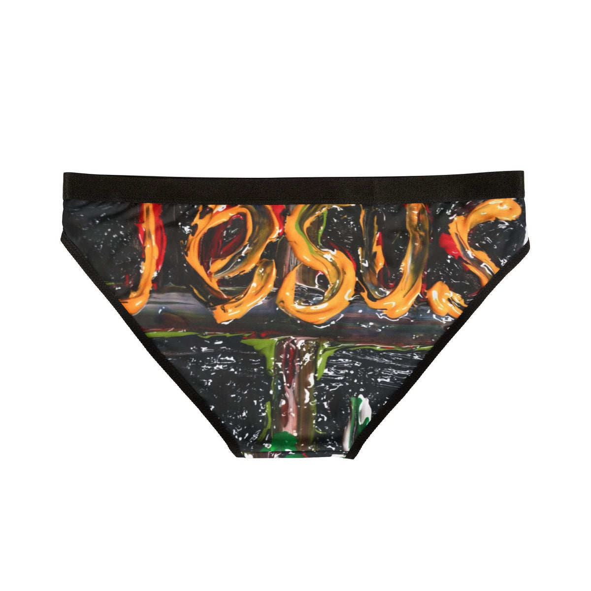 Jesus Graphic Women's Bikini Briefs — Bold Faith Print Printify