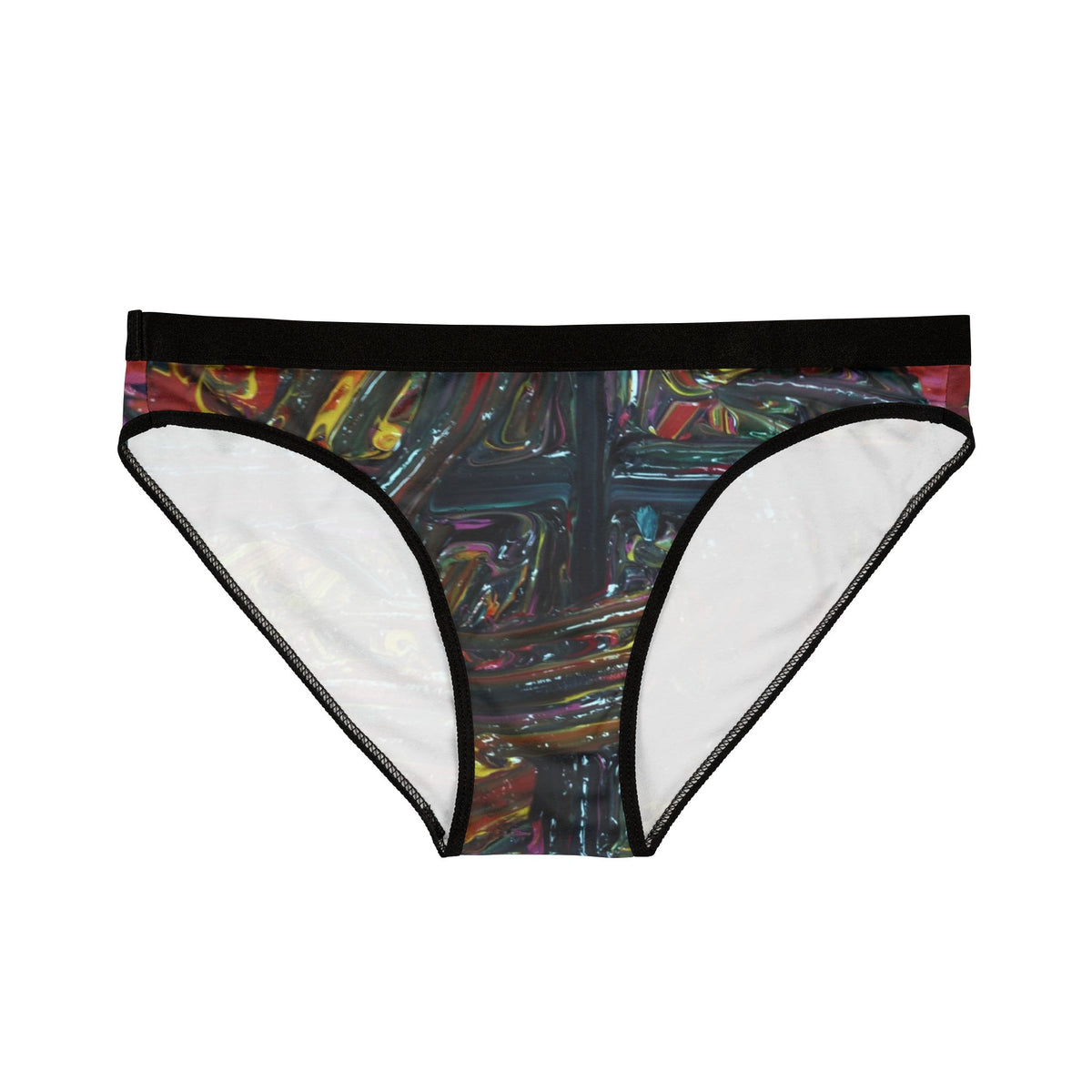 Feminine AOP Women's Underwear – Colorful Art Design