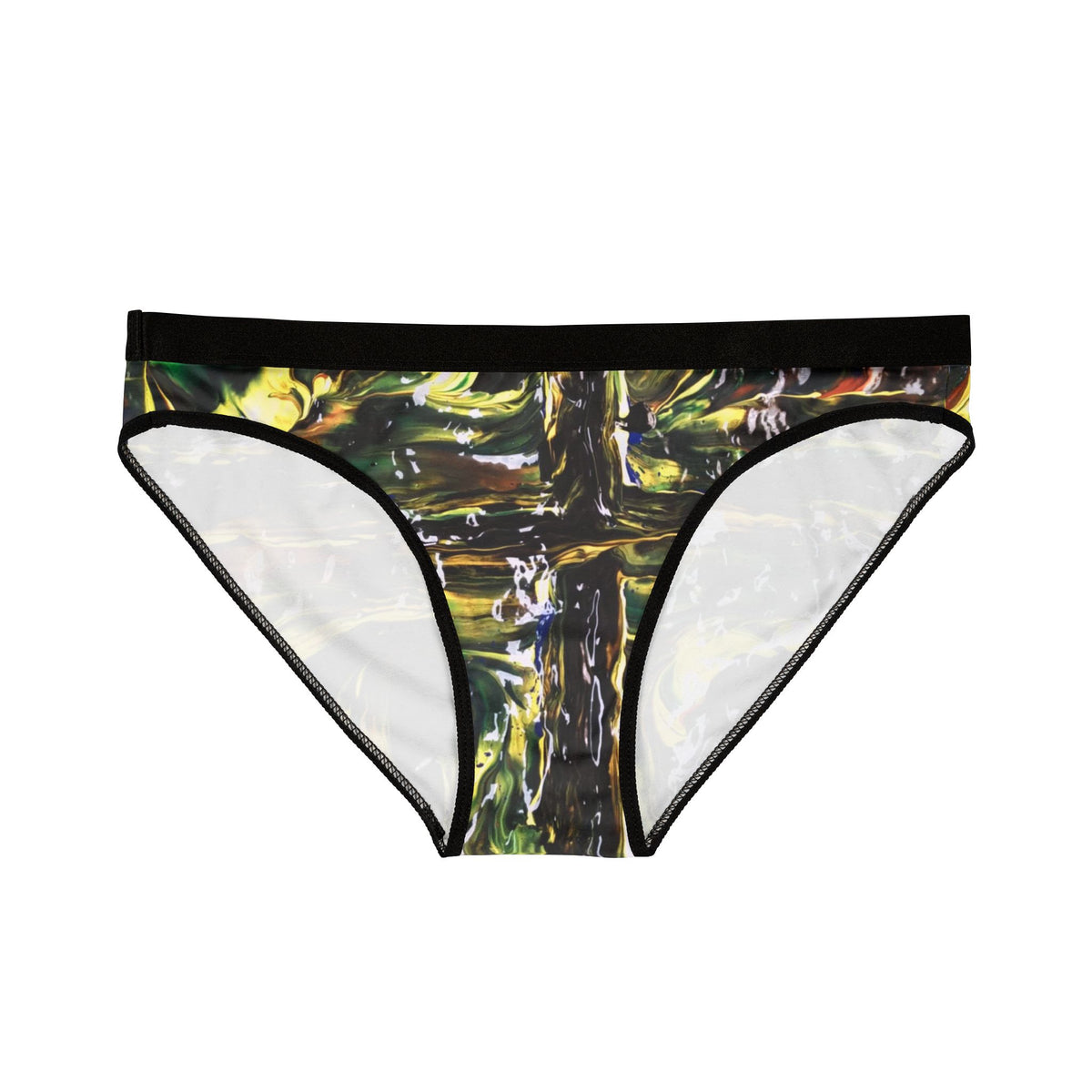 Vibrant Women's Underwear - Eco-Friendly AOP, Bold Colors, Comfortable Fit, Everyday Wear, Gift for Her, Fashionable Lingerie