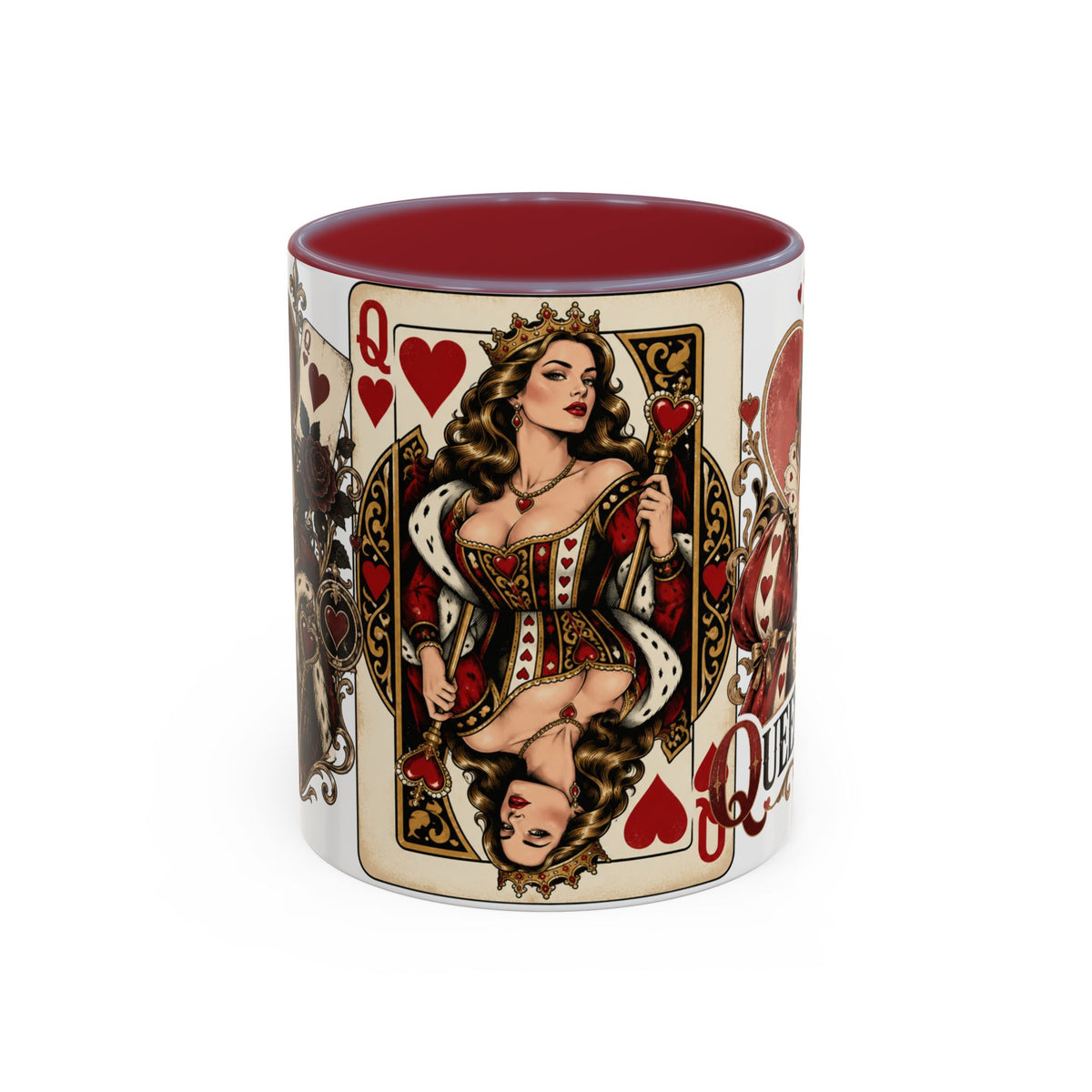 Queen of Hearts Coffee Mug