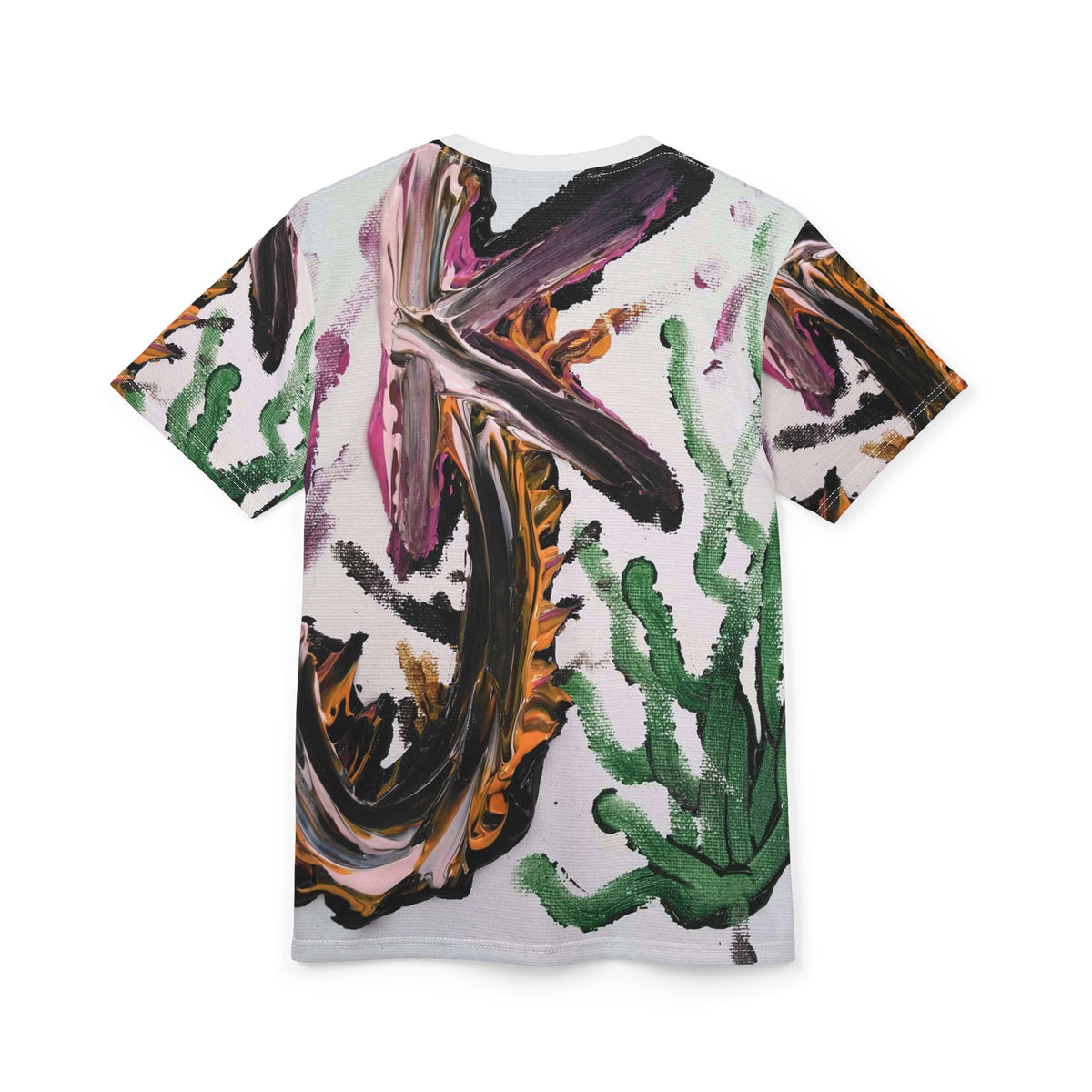 Abstract Floral All-Over Print Tee