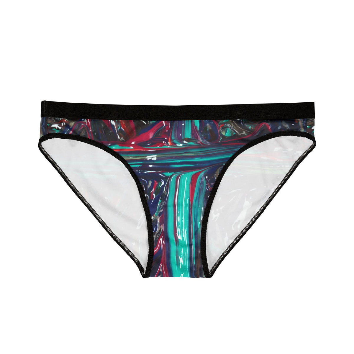 Colorful Women's Underwear, Artistic Print, Comfortable Lingerie, Unique Gift, Everyday Essentials, Vibrant Sleepwear