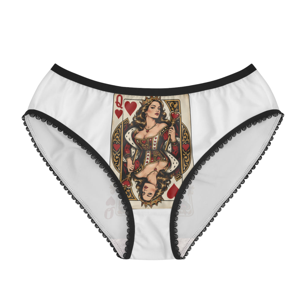 Queen of Hearts Playing Card Women's Briefs