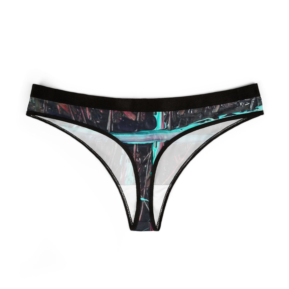 Colorful Women's Thongs, Vibrant Underwear, Lingerie, Everyday Comfort, Festival Wear, Gift for Her