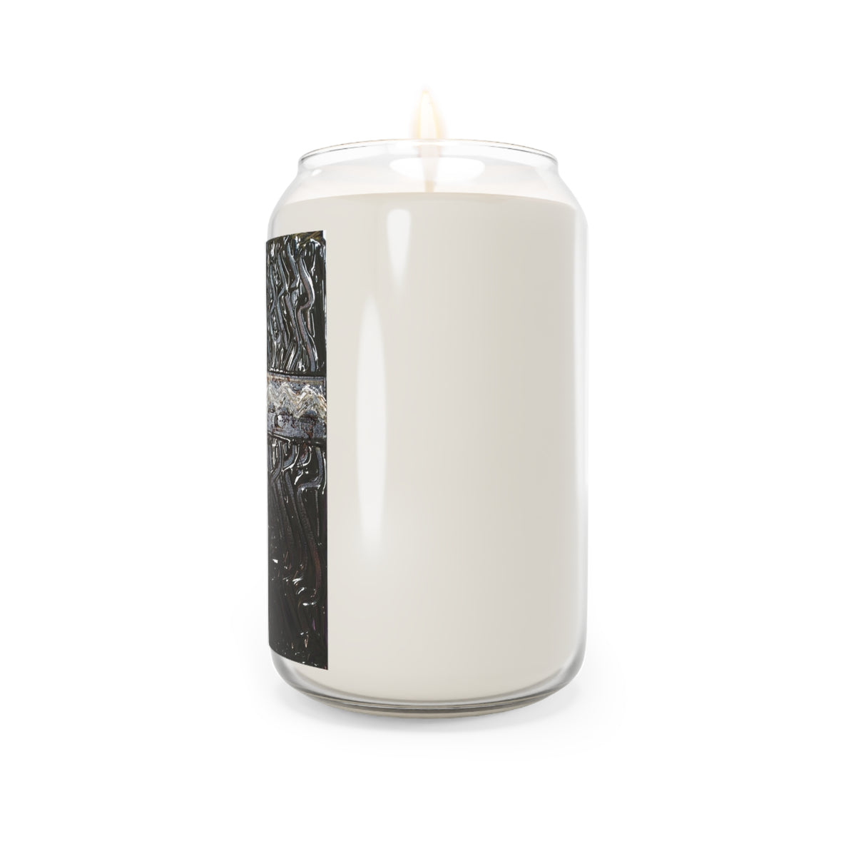 13.75 oz Scented Soy Candle — Earthy Cross Aroma | Rustic Home Fragrance