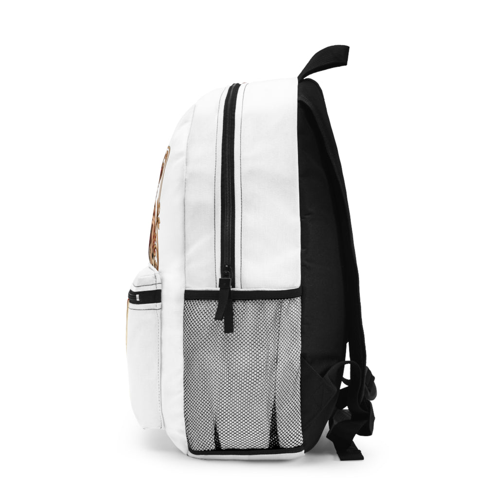 Queen of Hearts Playing Card Art Backpack