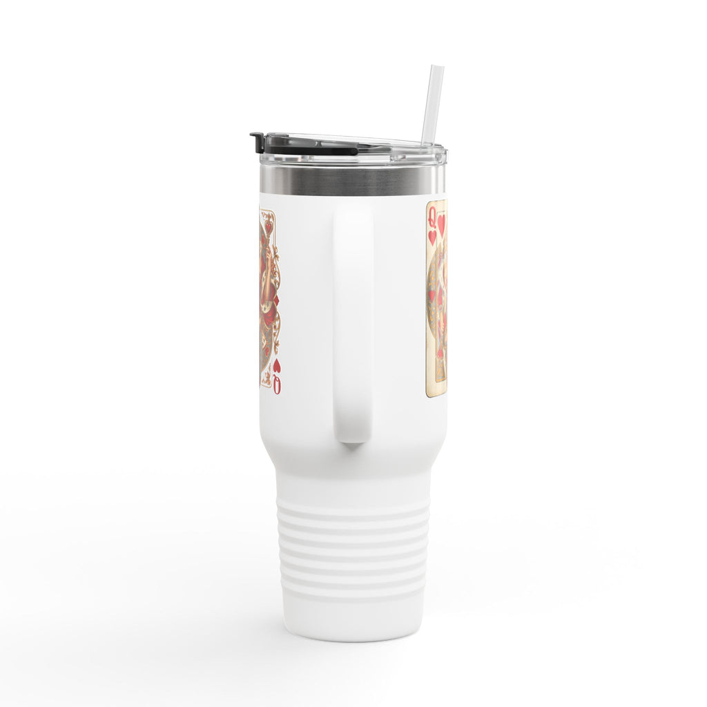 40oz Queen of Hearts Insulated Travel Mug