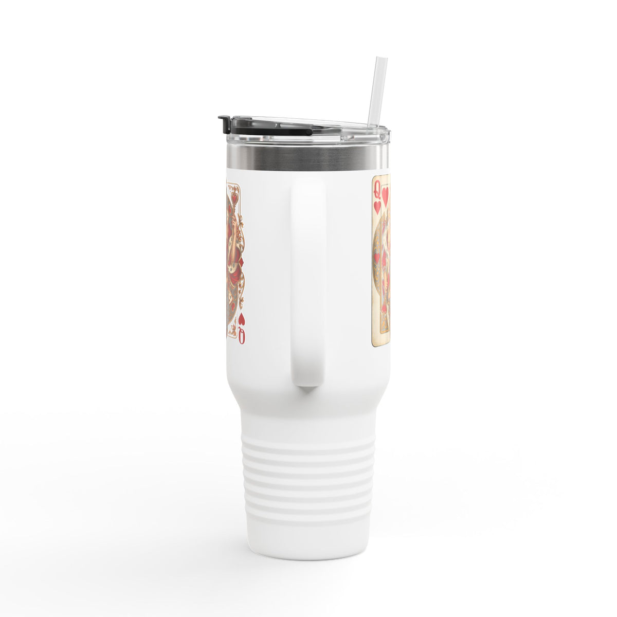 40oz Queen of Hearts Insulated Travel Mug