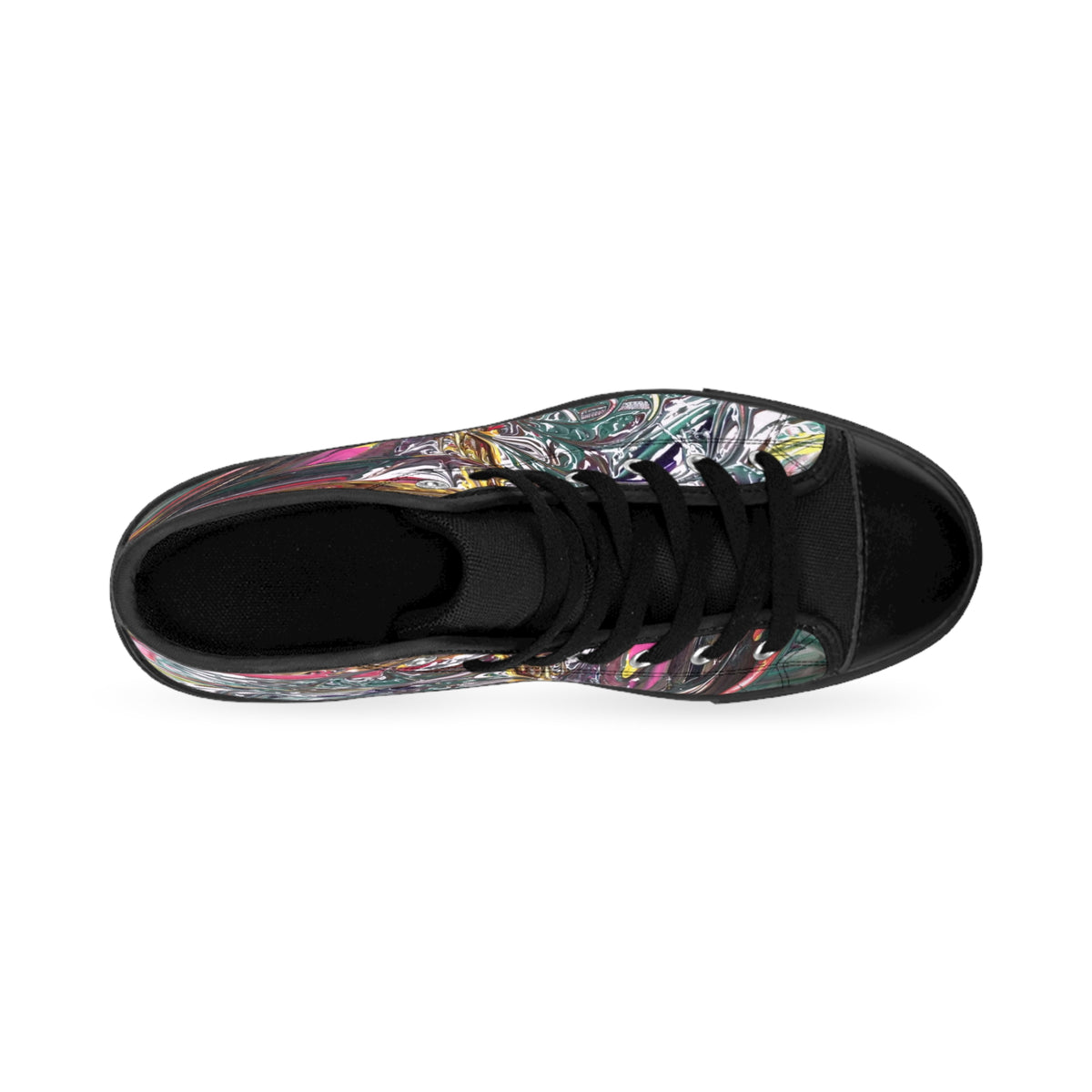 Women's Artistic High-Top Sneakers, Colorful Casual Footwear, Trendy Gift for Creative Souls, Unique Design Sneakers for Every [...]
