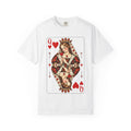 Queen of Hearts Playing Card T-Shirt