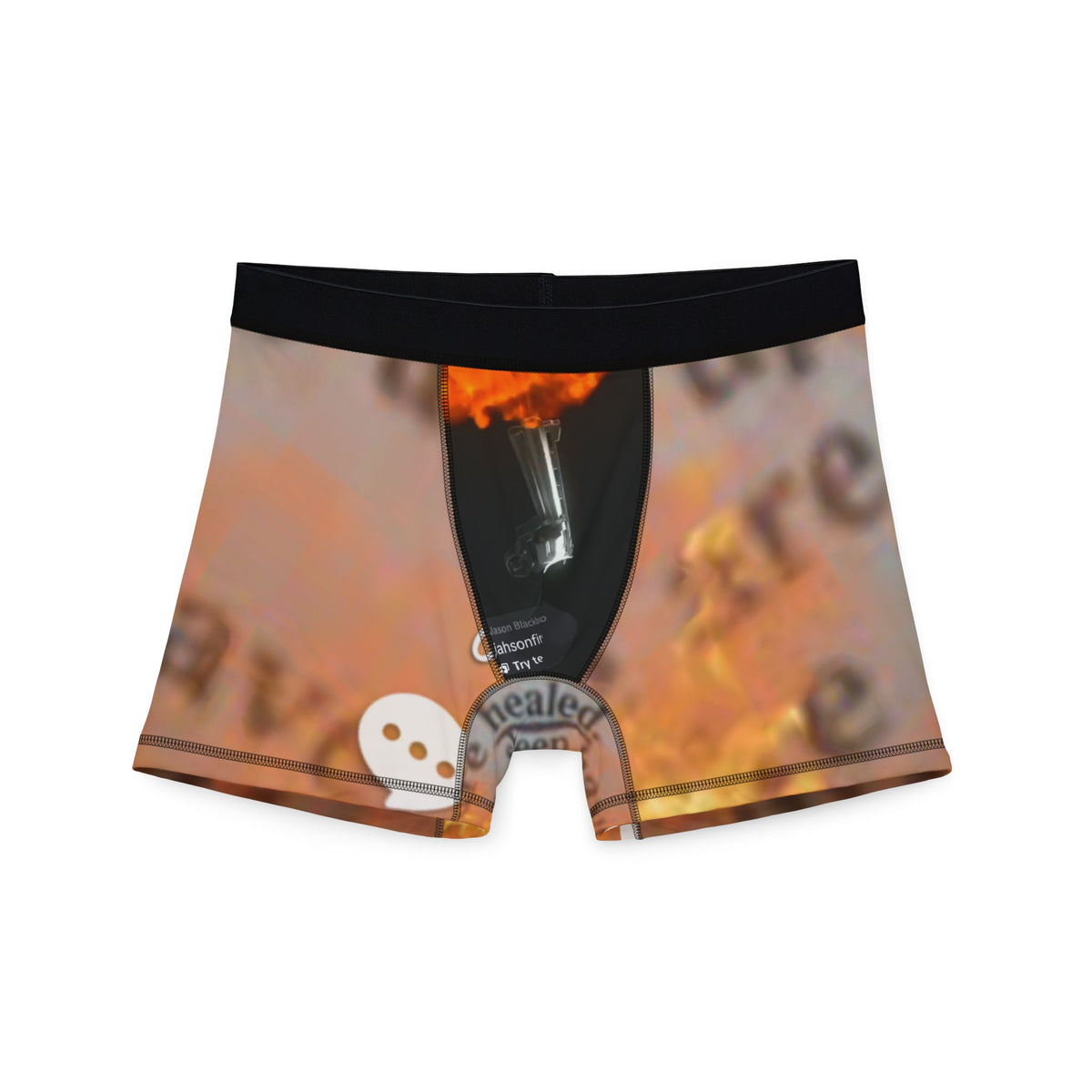 Healed Sheep Boxer Briefs — Spiritual Scripture Print Men's Underwear