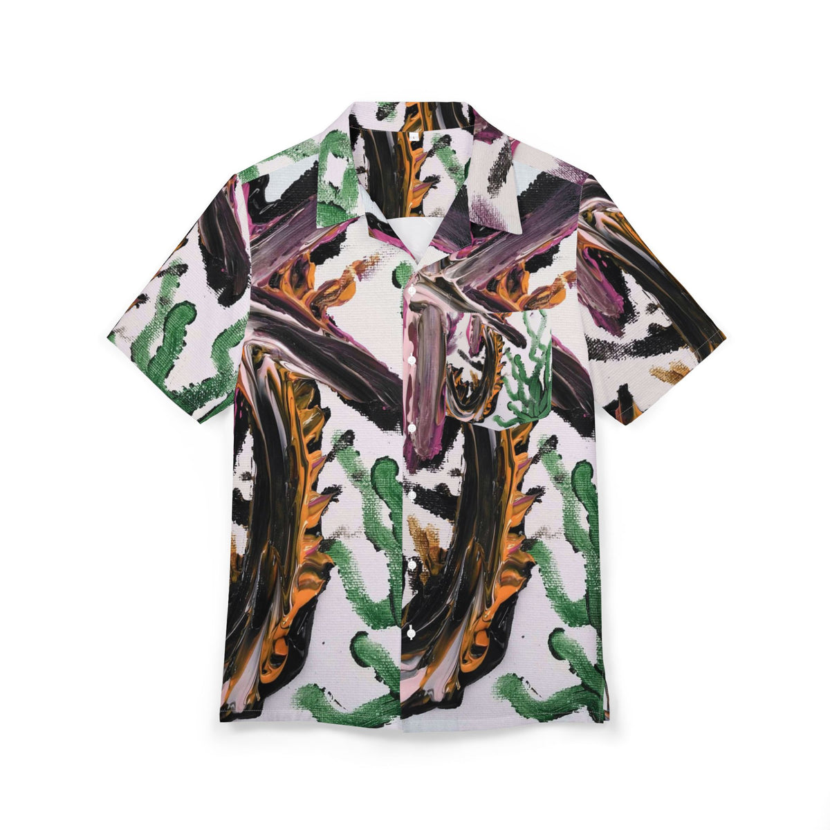 Abstract Tropical Hawaiian Shirt