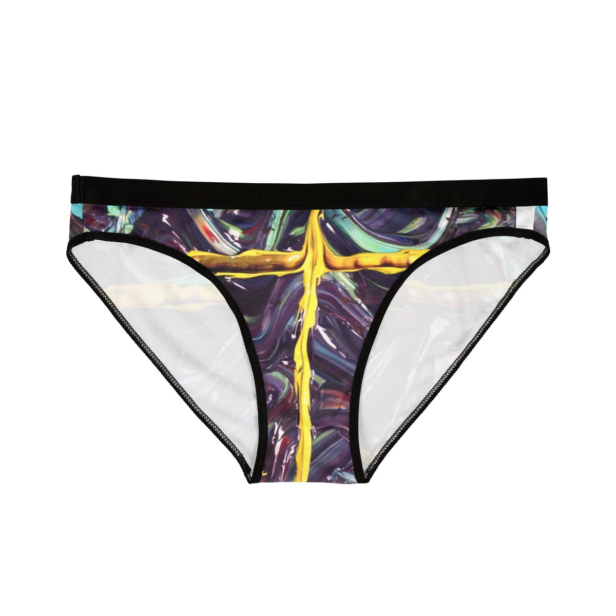 Vibrant Women's Underwear Set, Comfortable Cheeky Briefs, Art-inspired Lingerie, Unique Gift for Her, Festival Wear