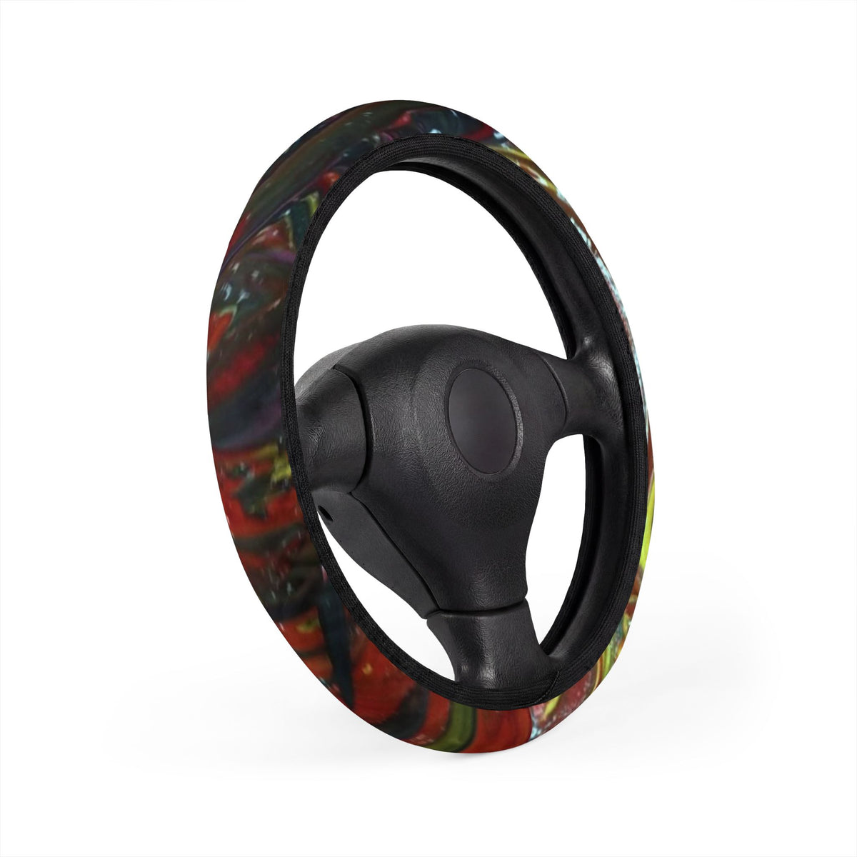Autumn Camouflage Steering Wheel Cover