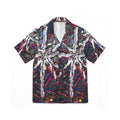 Abstract Swirl Hawaiian Shirt - Men’s All-Over Print Camp Shirt