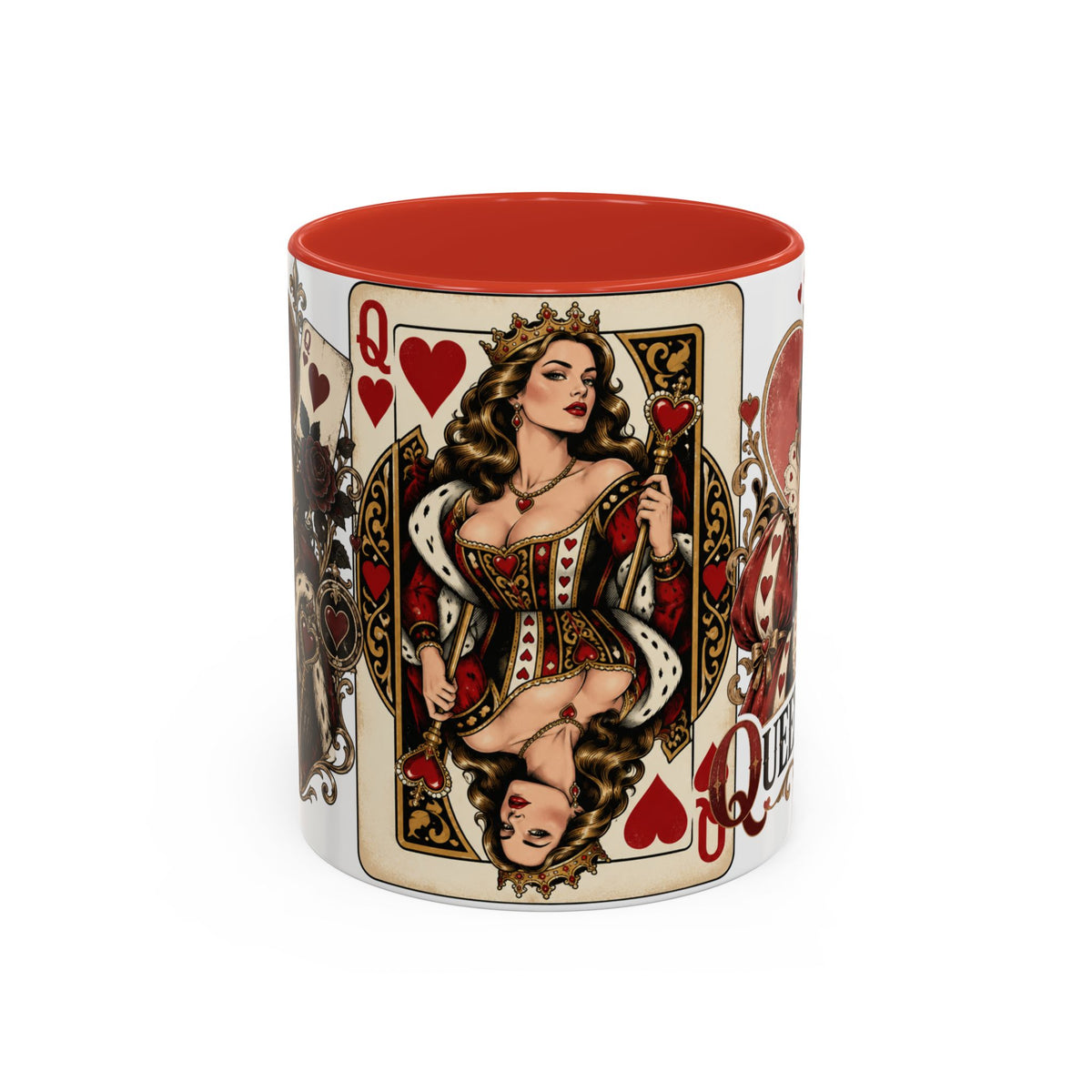 Queen of Hearts Coffee Mug