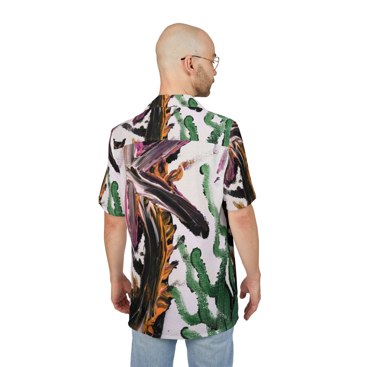 Abstract Tropical Hawaiian Shirt