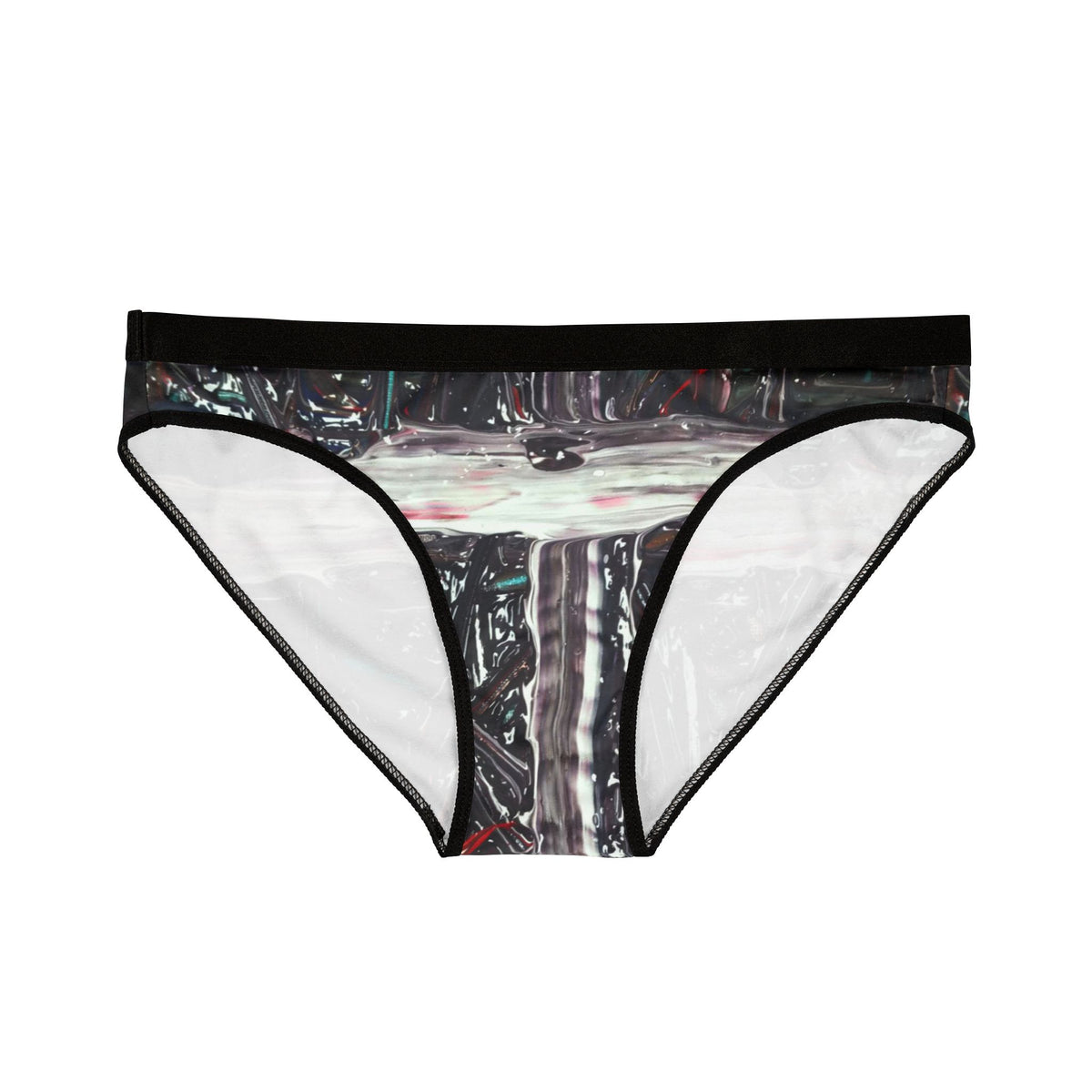 Artistic Women's Underwear, Vibrant Print, Unique Design, Everyday Comfort, Gift Idea, Artistic Lingerie