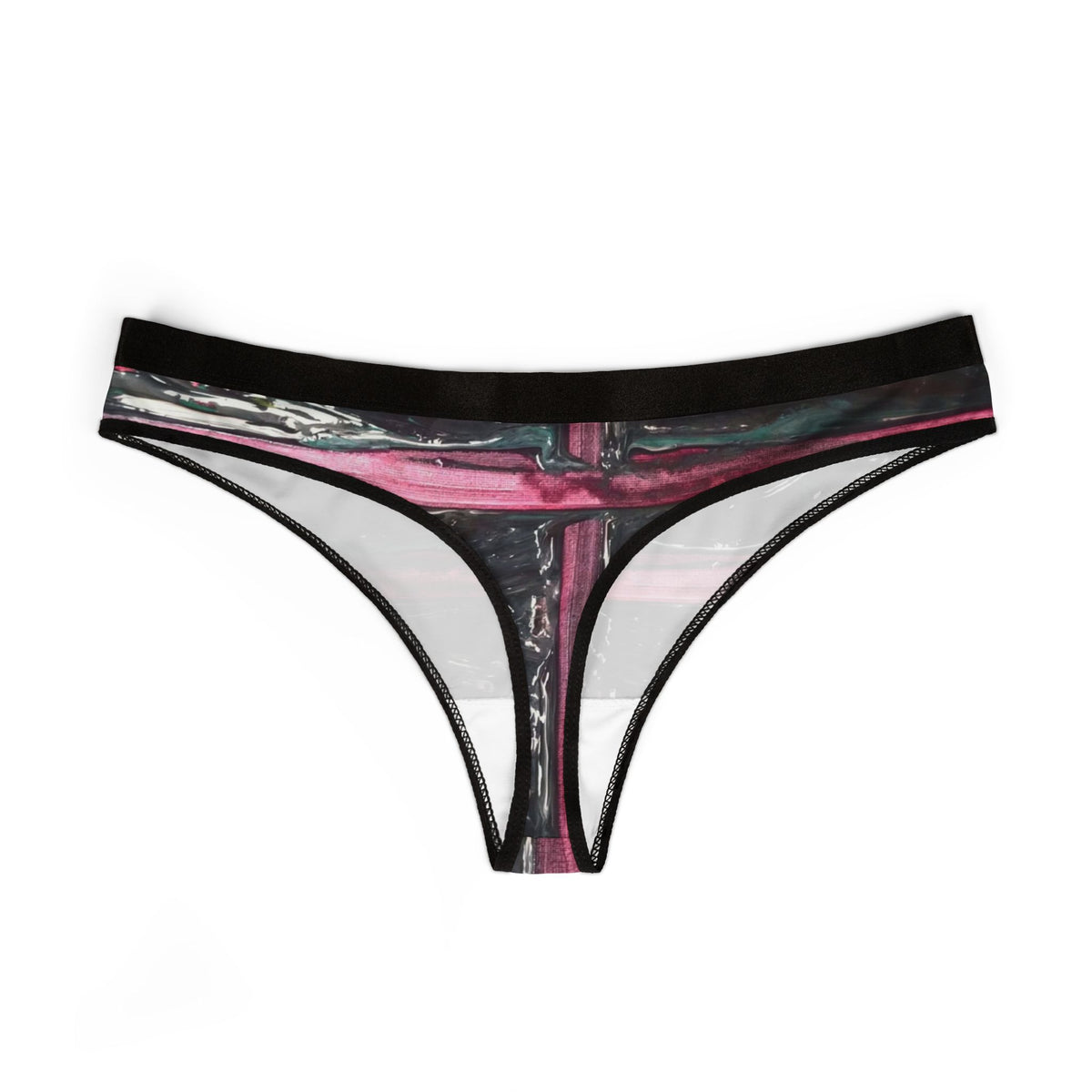 Stylish Women's AOP Thongs, Comfortable Lingerie, Unique Underwear, Fun Prints, Everyday Essentials, Gift for Her