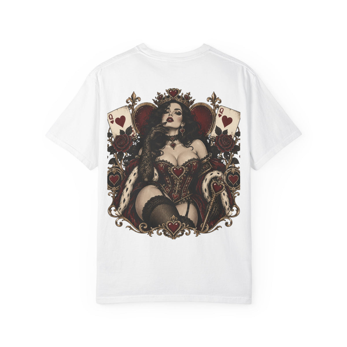 Gothic Queen of Hearts T-Shirt