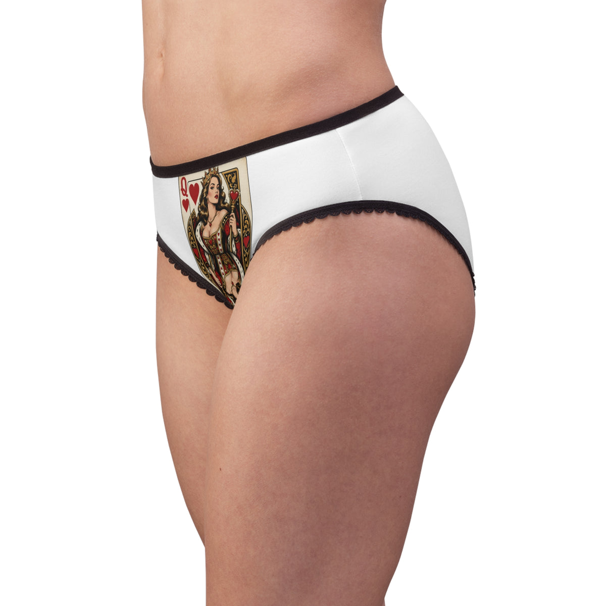 Queen of Hearts Playing Card Women's Briefs