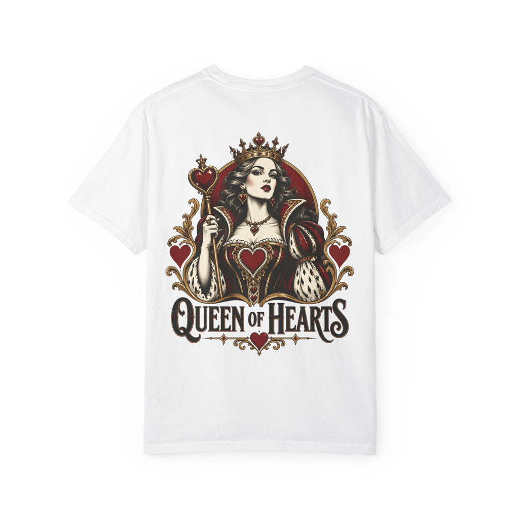Queen of Hearts Playing Card T-Shirt