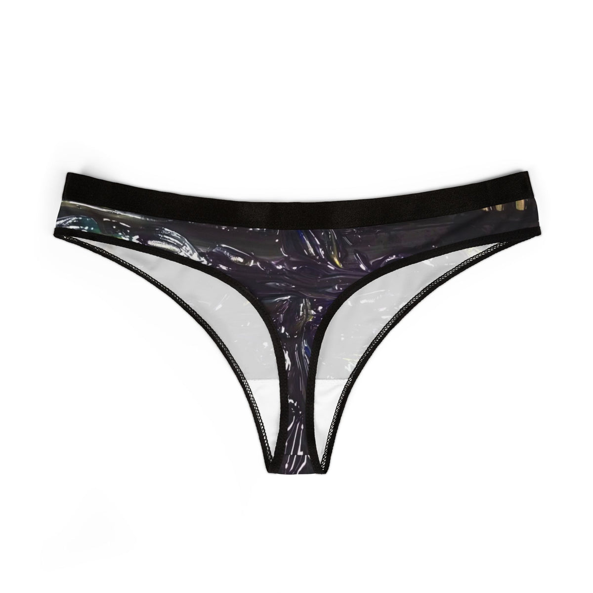 Women's AOP Thongs - Vibrant Print Lingerie, Comfortable Underwear, Unique Gifts, Everyday Essentials, Cute Intimates