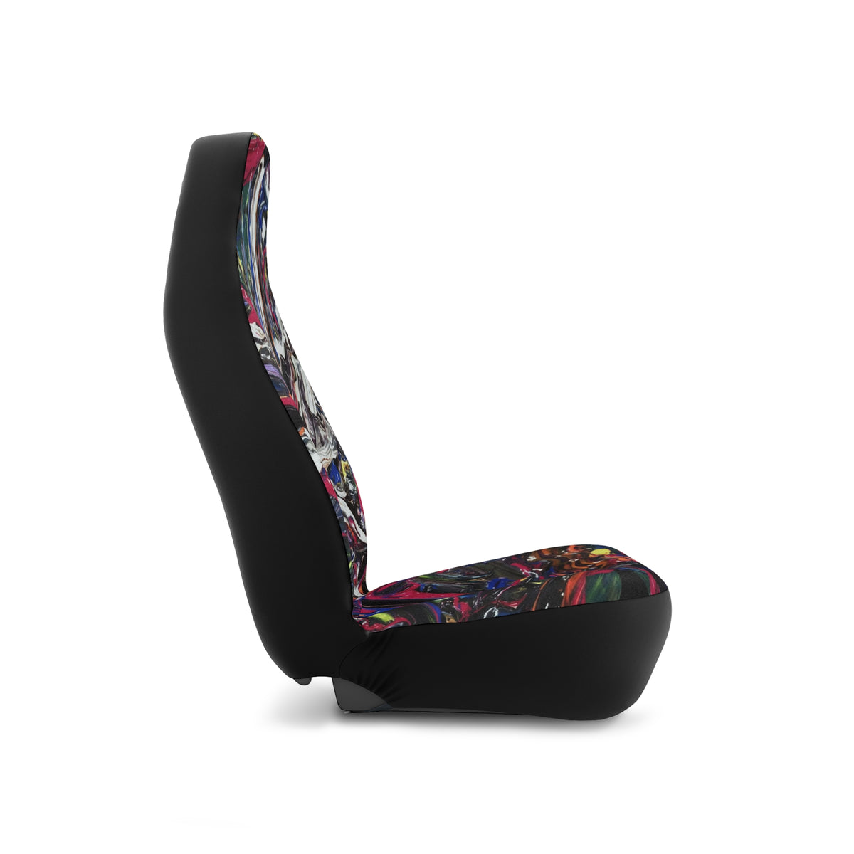 Abstract Color Splash Car Seat Covers – Vibrant Artistic Auto Seat Protector