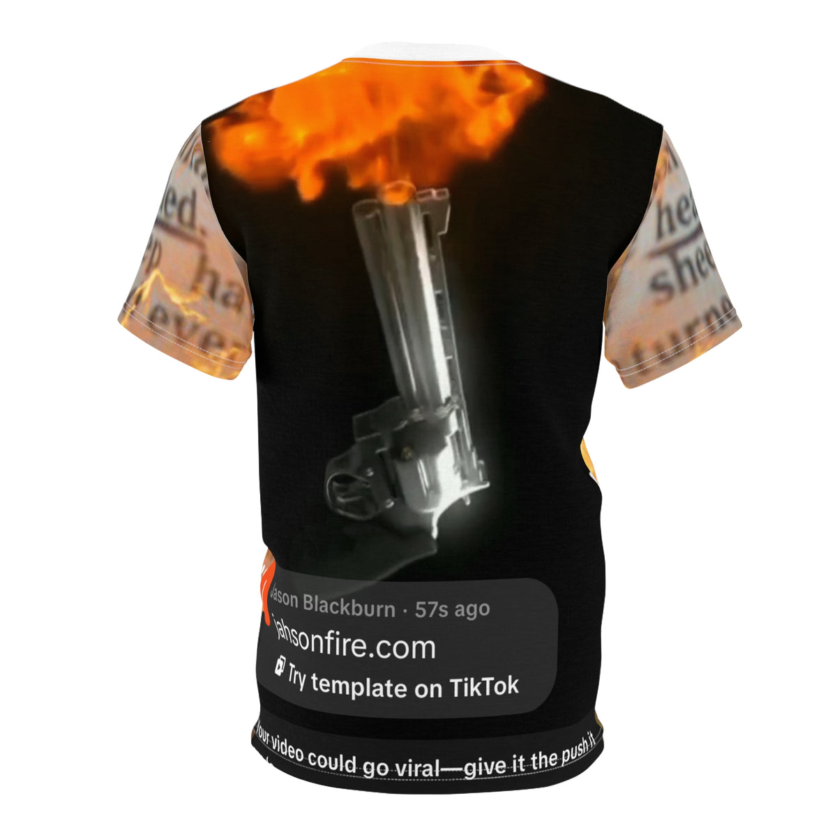 Healed Scripture All-Over Print Tee