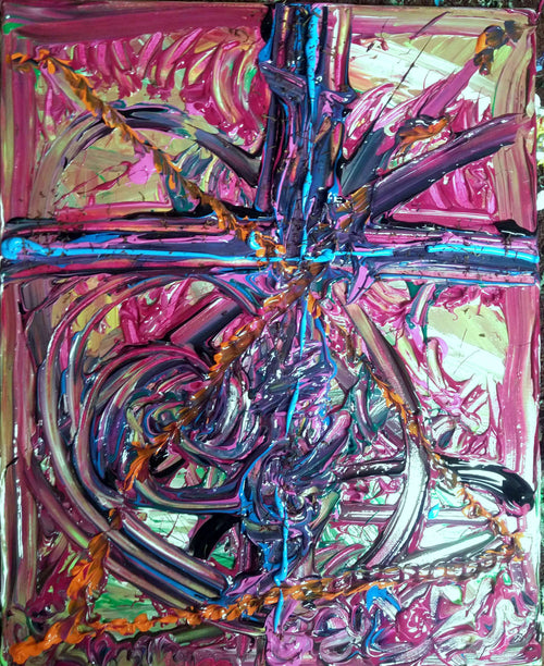 A a painting 16x20 JahSonFire