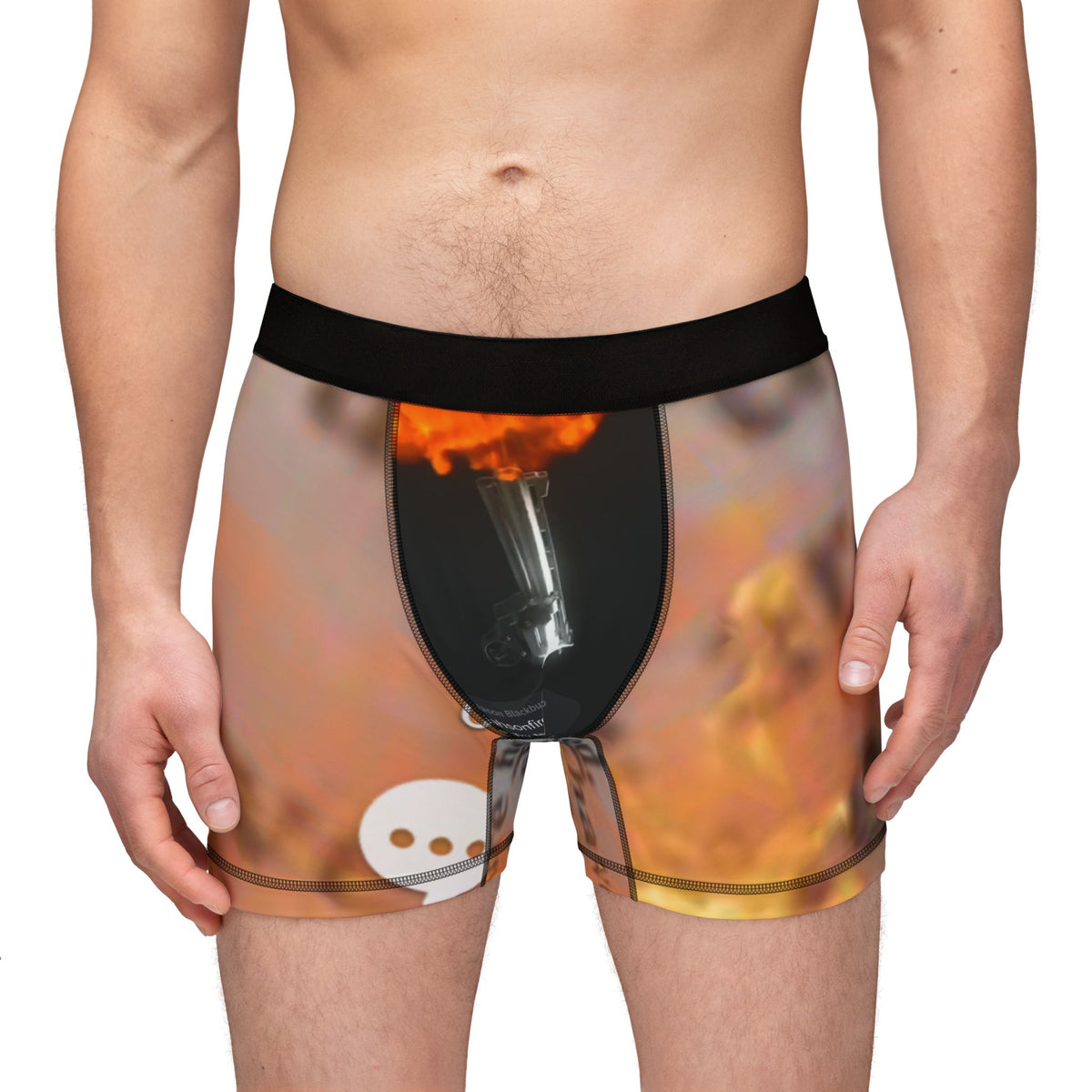 Healed Sheep Boxer Briefs — Spiritual Scripture Print Men's Underwear