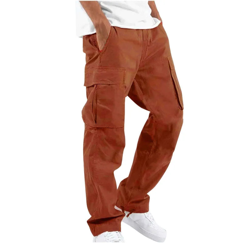 Men's Drawstring Cargo Pants JahSonFire