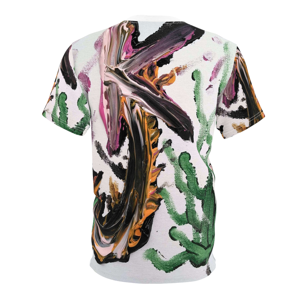 Abstract Floral All-Over Print Tee