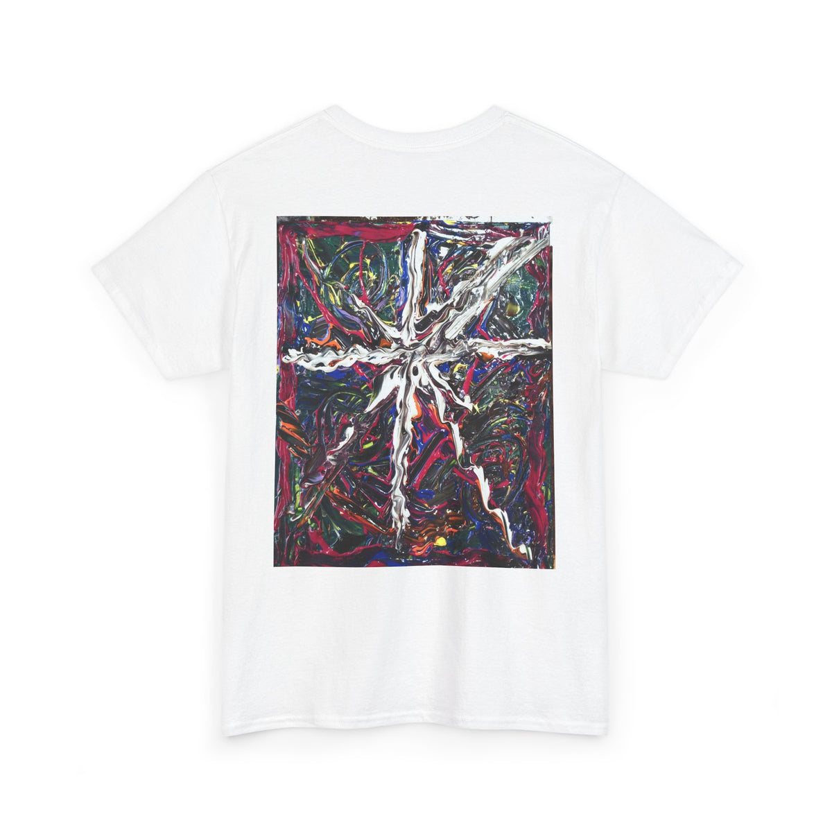 Abstract Starburst Tee