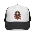 Queen of Hearts Playing Card Trucker Cap