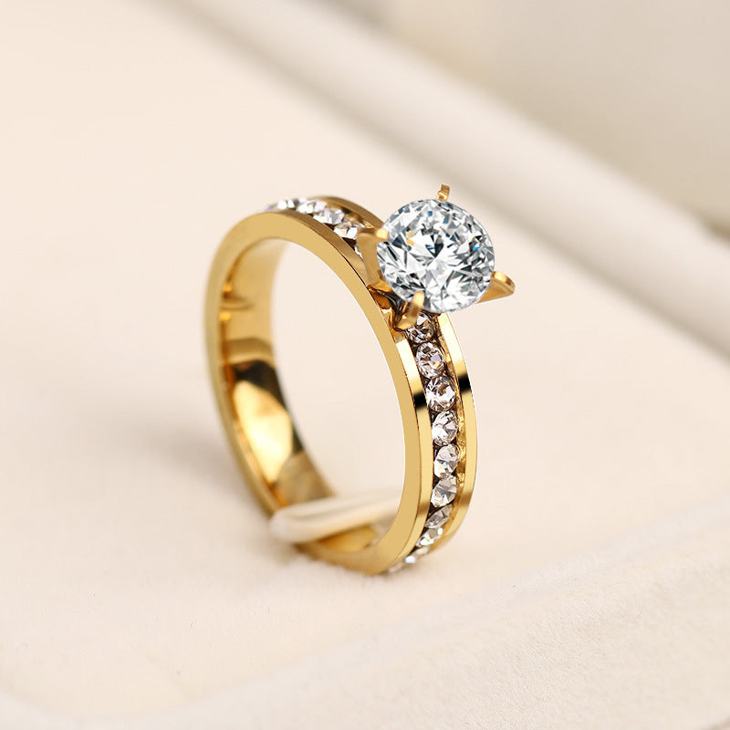 Rhinestone Ring Jewelry