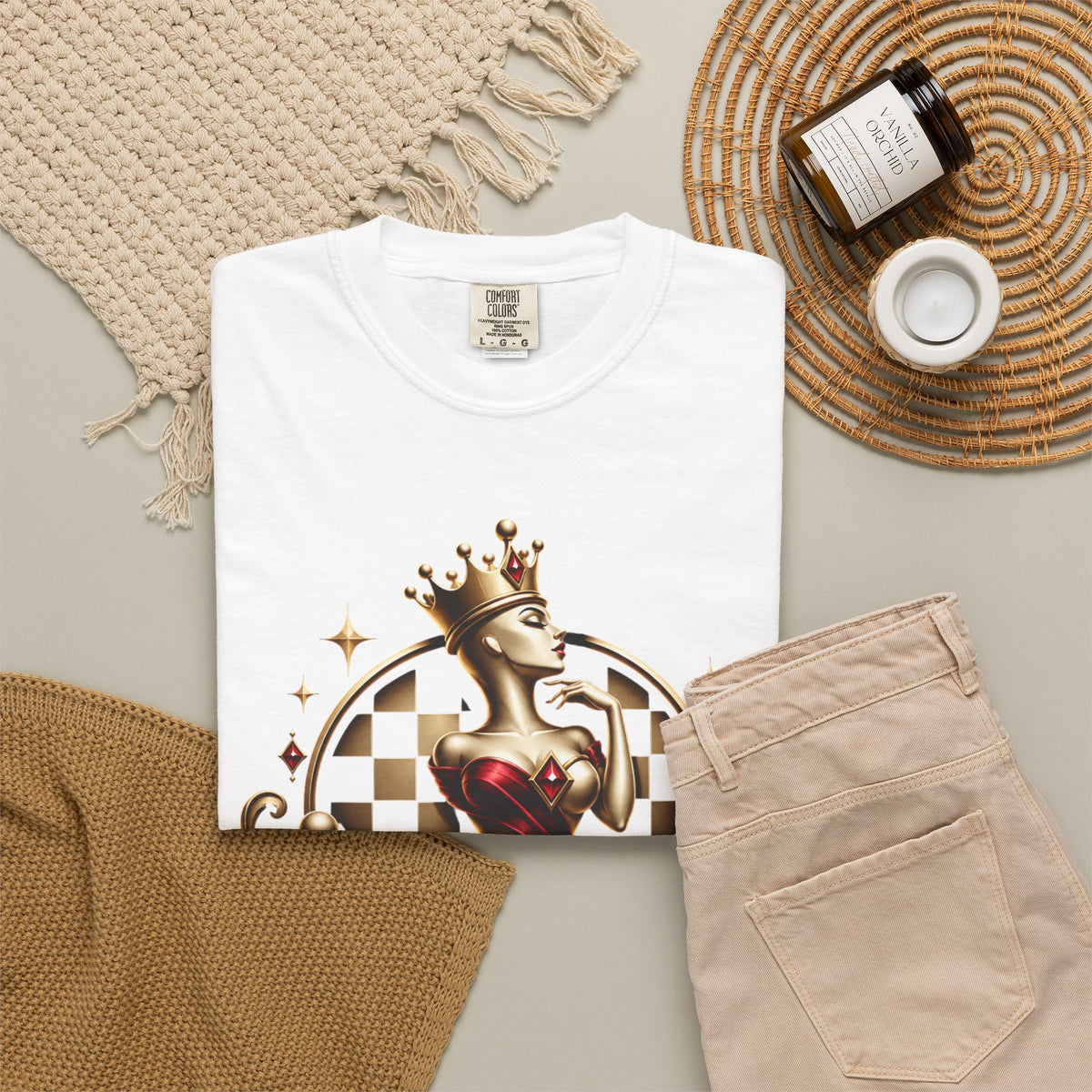 Chess Queen Graphic T-Shirt