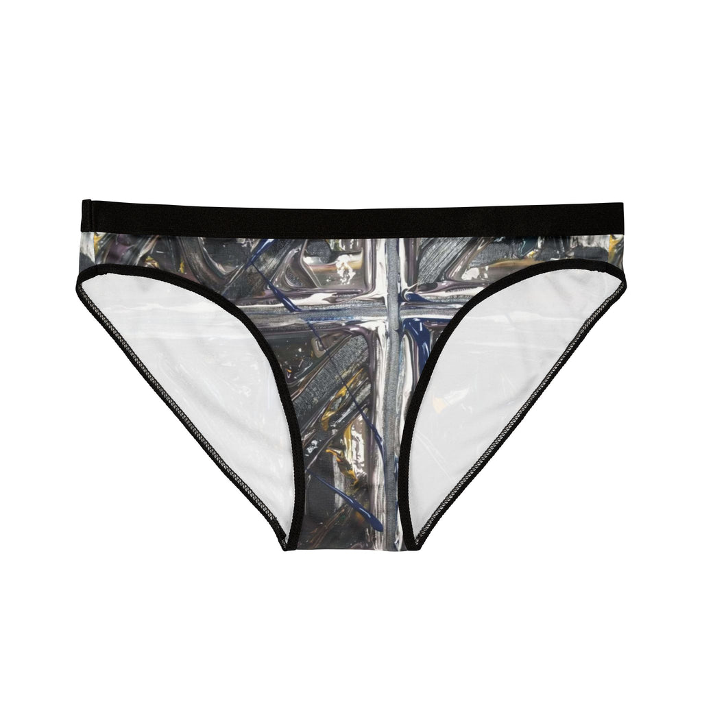 Abstract Glass Tile Print Women's Bikini Briefs