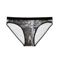 Abstract Glass Tile Print Women's Bikini Briefs
