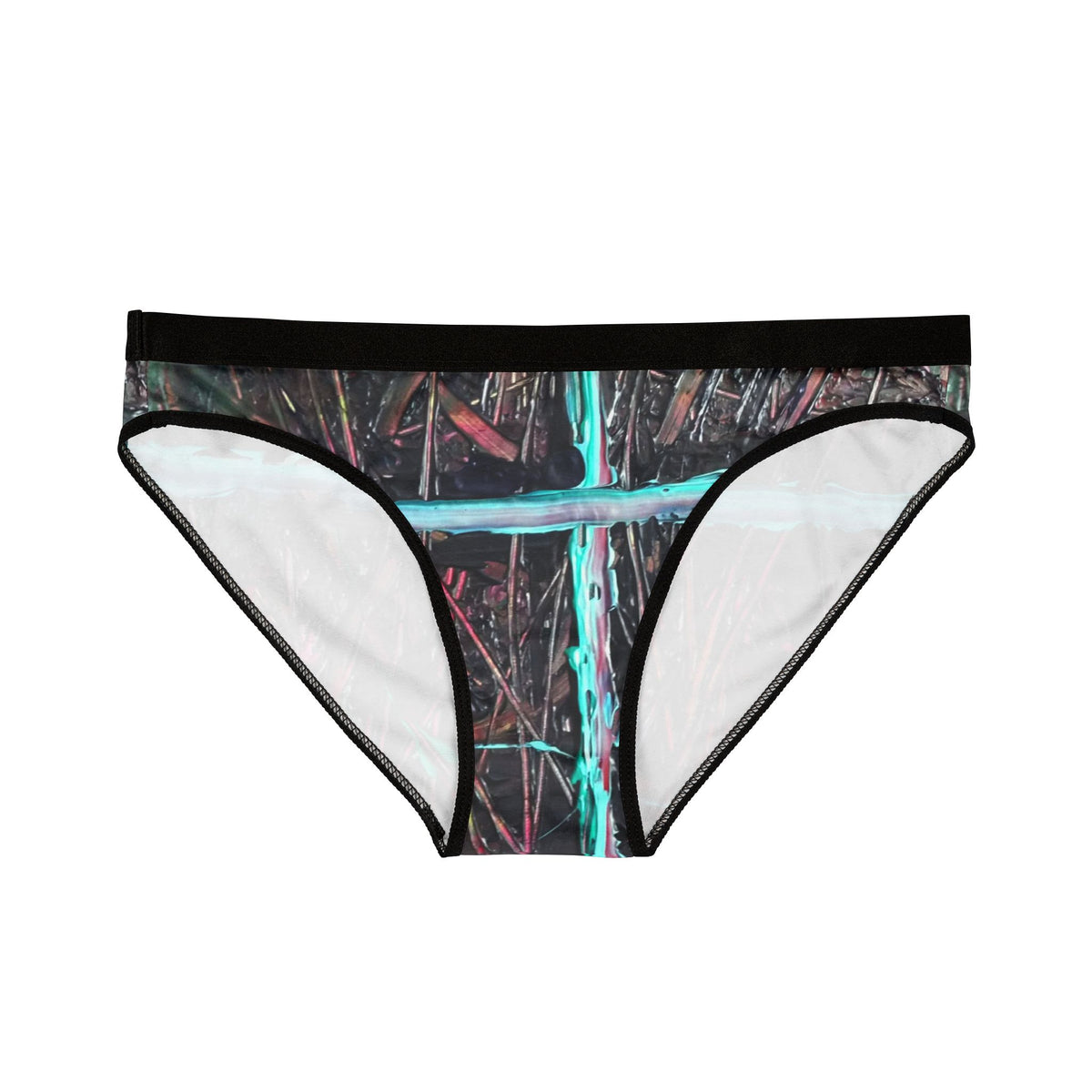 Vibrant Women's Underwear, Colorful Panties, Artistic Lingerie, Everyday Comfort, Gift for Her