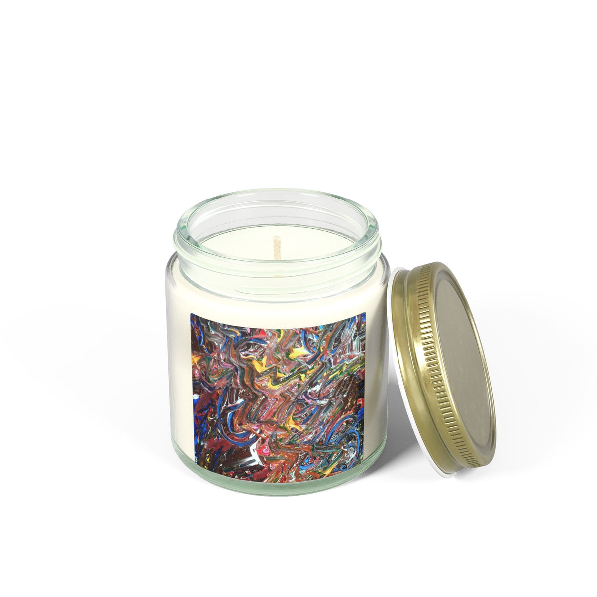 Coconut Apricot Scented Candle — Hand-Poured Coconut Apricot Wax (4oz & 9oz)