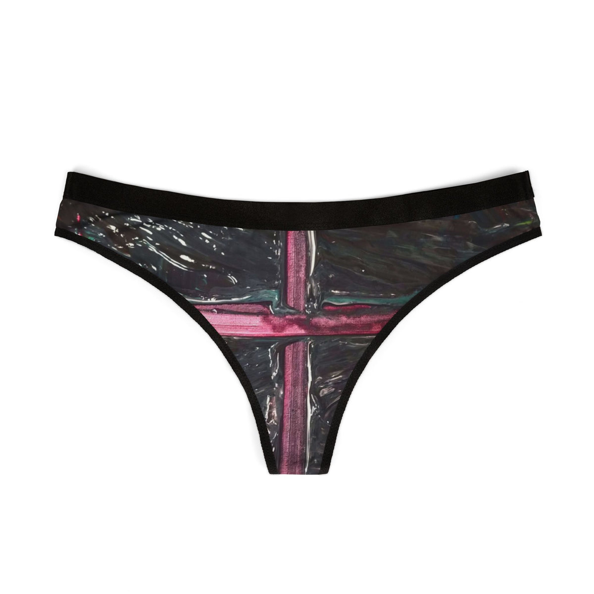 Stylish Women's AOP Thongs, Comfortable Lingerie, Unique Underwear, Fun Prints, Everyday Essentials, Gift for Her