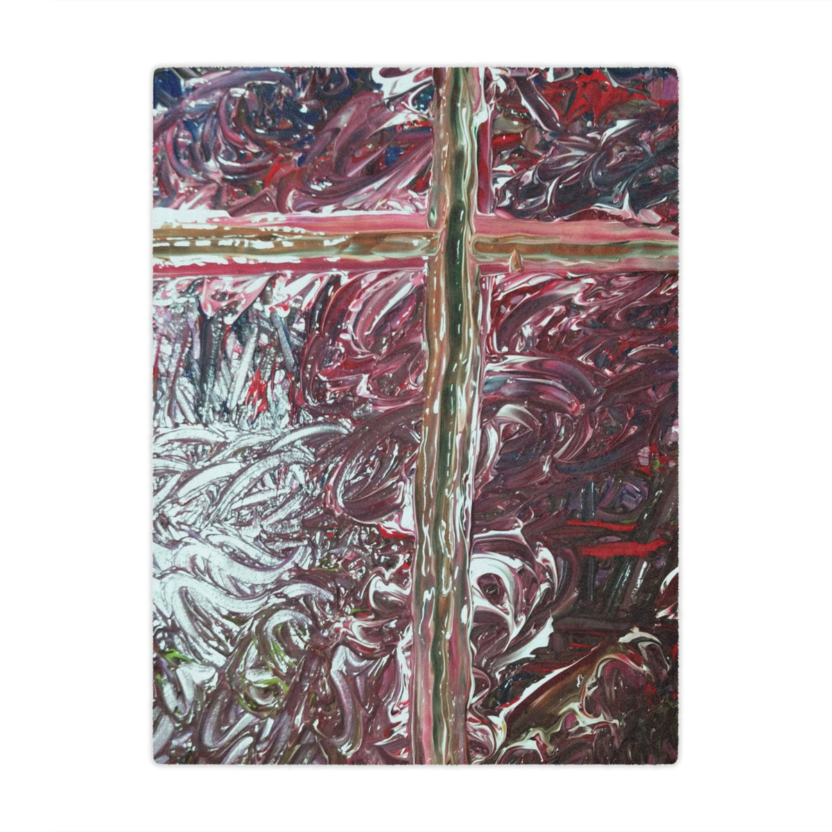 Cozy Minky Blanket with Abstract Design, Soft Throw for Home Decor, Perfect Gift for Moms and Babies, Abstract Art Blanket, Cozy Home [...]