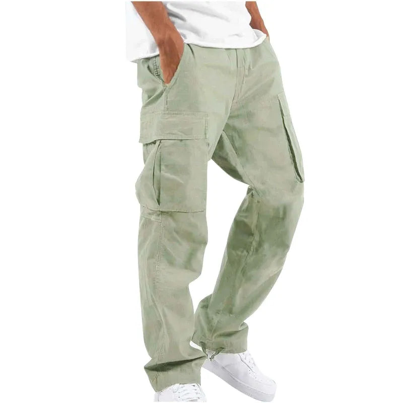 Men's Drawstring Cargo Pants JahSonFire