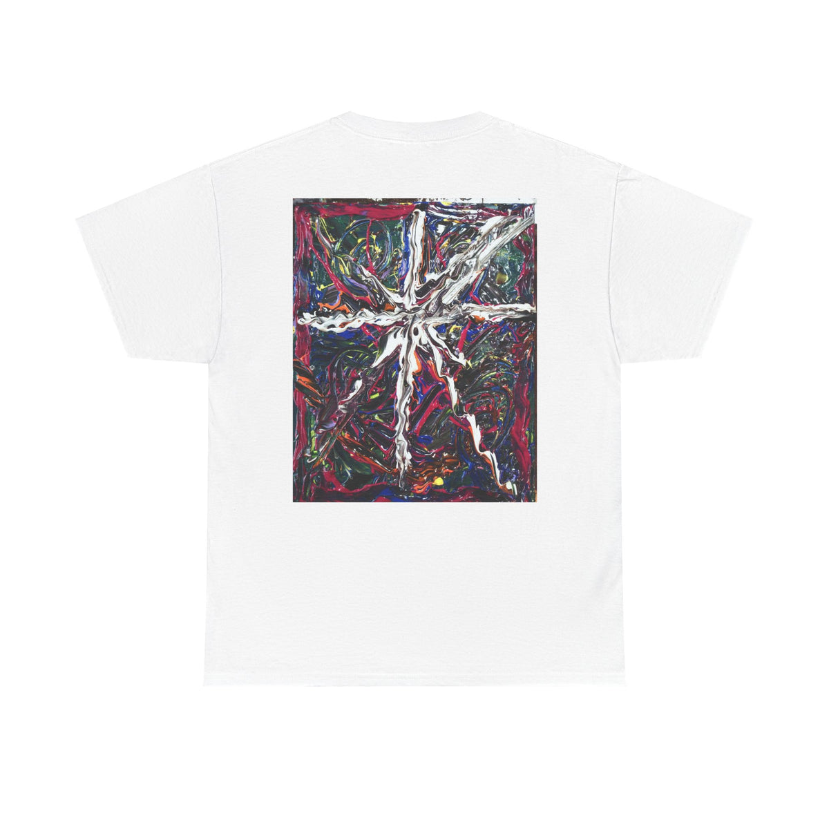 Abstract Starburst Tee