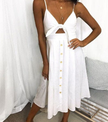 Women Summer Dresses Sleeveless Backless Strap Long Close-fitting Sheath Female Party Evening Dresses Vestidos JahSonFire