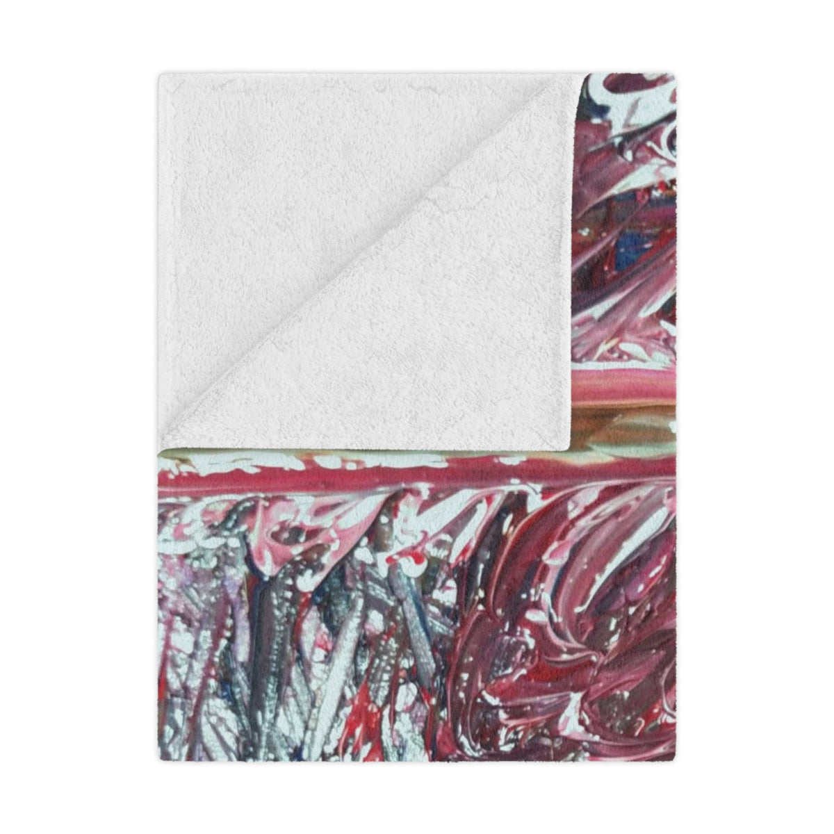 Cozy Minky Blanket with Abstract Design, Soft Throw for Home Decor, Perfect Gift for Moms and Babies, Abstract Art Blanket, Cozy Home [...]